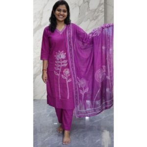 PURE KURTA 3 PC