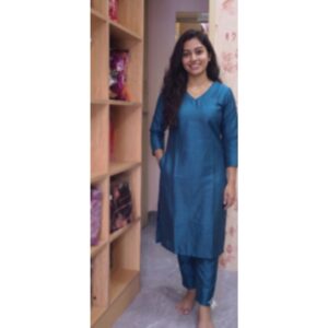 COTTON SILK 2-PC KURTA SET